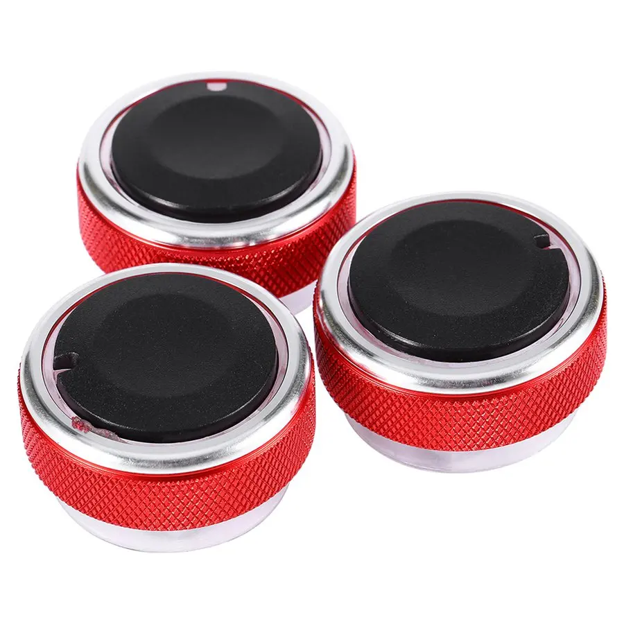 3pcs/Set Car AC Knob Aluminum alloy Air Conditioning heat control Switch Accessories Suitable For Ford For Focus 2018
3pcs/Set Car AC Knob Aluminum alloy Air Conditioning heat control Switch Accessories Suitable For Ford For Focus 2018