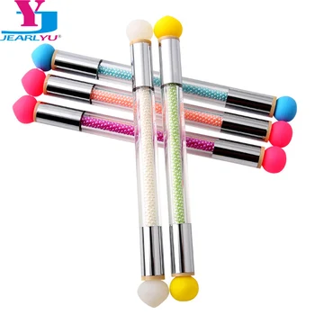Smudge Stick Nail Dotting Pen Rhinestone Handle 2 Way Sponge Head Drawing Polish Brush Nail Care Decoration Beauty Salon Tools
Smudge Stick Nail Dotting Pen Rhinestone Handle 2 Way Sponge Head Drawing Polish Brush Nail Care Decoration Beauty Salon Tools