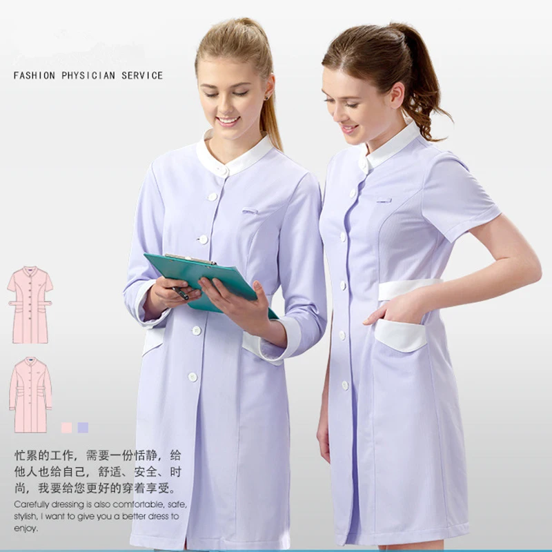 VIAOLI professional medical gown uniform ladies long sleeve short sleeve sports frosted clothes nurse beauty work clothes
VIAOLI professional medical gown uniform ladies long sleeve short sleeve sports frosted clothes nurse beauty work clothes