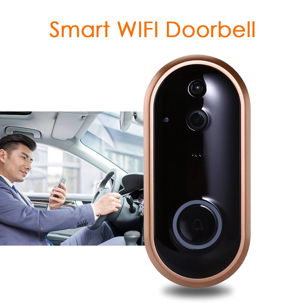 Doorbell Camera 1080P Smart Wireless Door Bell Intercom Ring Video Eyes For The Door PIR Motion Detection Night Vision Tuya
Doorbell Camera 1080P Smart Wireless Door Bell Intercom Ring Video Eyes For The Door PIR Motion Detection Night Vision Tuya