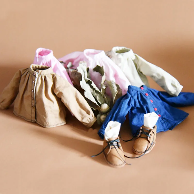 1PCS Vintage Shirt Clothes for Blyth, 1/6 BJD, OB24, imada 3.0, Amoooore, Holala Doll Clothing Accessories
1PCS Vintage Shirt Clothes for Blyth, 1/6 BJD, OB24, imada 3.0, Amoooore, Holala Doll Clothing Accessories
