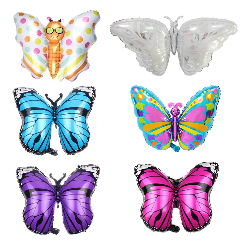 New Large Butterfly Foil Balloon for Baby Shower Kids Girl Birthday Jungle Party Decoration Inflatable Air Balloon Animal Globos
New Large Butterfly Foil Balloon for Baby Shower Kids Girl Birthday Jungle Party Decoration Inflatable Air Balloon Animal Globos