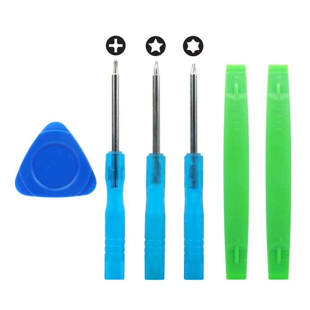 6 in 1 Hand Tool Set for Macbook Air Pro Retina Repair Opening Tool Kit P5 Pentalobe T5 Torx Phillips Screwdriver Pry Spudger
6 in 1 Hand Tool Set for Macbook Air Pro Retina Repair Opening Tool Kit P5 Pentalobe T5 Torx Phillips Screwdriver Pry Spudger