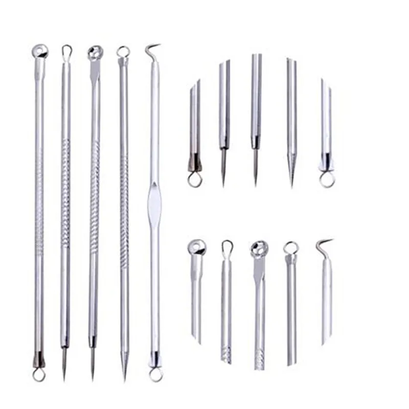 BeautyBigBang 5 PCS/set Face Skin Care Stainless Steel Blackhead Blemish Acne Pimple Extractor Remover Kit Tool Cleanser Beauty
BeautyBigBang 5 PCS/set Face Skin Care Stainless Steel Blackhead Blemish Acne Pimple Extractor Remover Kit Tool Cleanser Beauty
