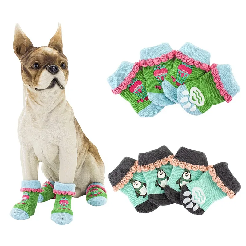 Pet Dog Indoor Anti Slip Dog Boots Socks Cute Puppy Dogs Pet Knits Socks Anti Skid Bottom Pet Acessorios
Pet Dog Indoor Anti Slip Dog Boots Socks Cute Puppy Dogs Pet Knits Socks Anti Skid Bottom Pet Acessorios