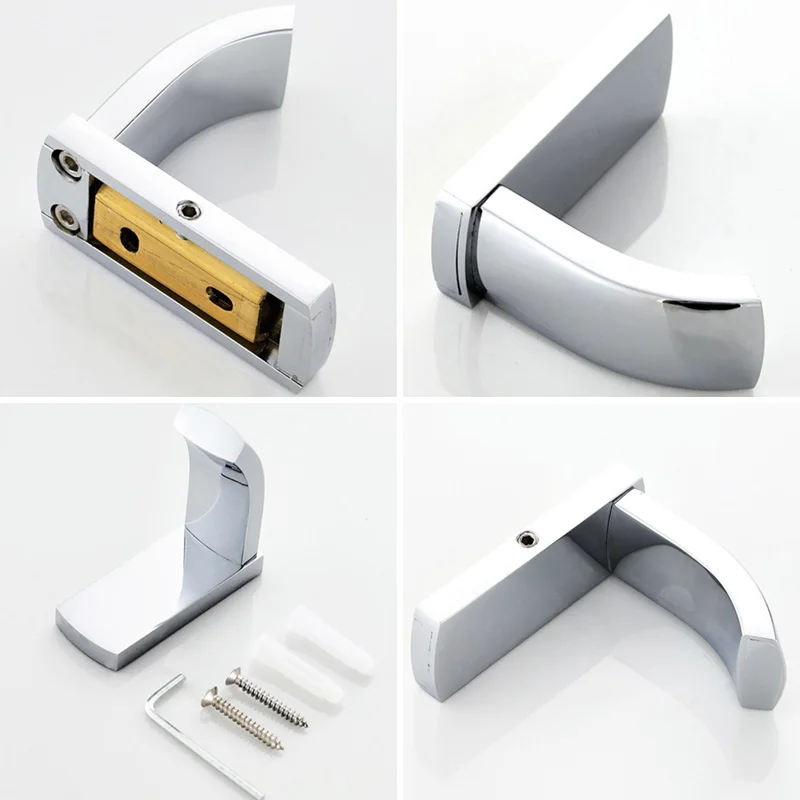 bathroom chrome robe hook 2