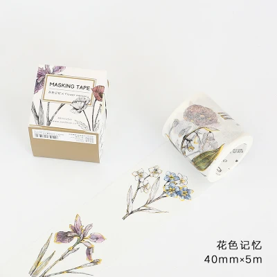 4cm 5m 1 pcs deep purple flower design washi tape Adhesive DIY Scrapbook Sticker Label Masking home decor
4cm 5m 1 pcs deep purple flower design washi tape Adhesive DIY Scrapbook Sticker Label Masking home decor