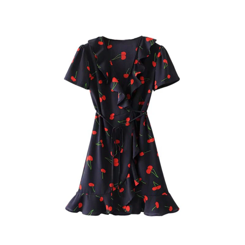 Sexy Dresses Ruffles Summer Beach Backless Short Dresses Vestidos Deep V Neck Boho Floral Print Mini Dress
Sexy Dresses Ruffles Summer Beach Backless Short Dresses Vestidos Deep V Neck Boho Floral Print Mini Dress