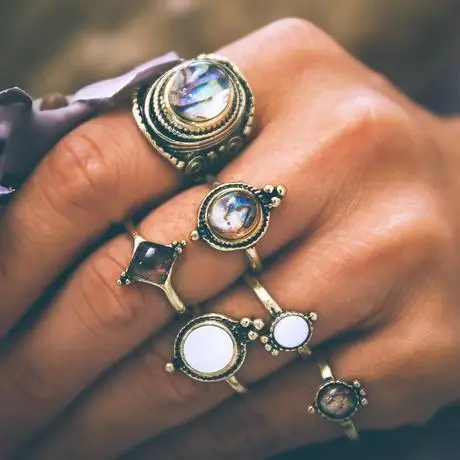 Anillos Anel Masculino Female Europe And The United States Hit A New Ring Hand Act Role Ofing Drops Pebbles Woolly Joint Set
Anillos Anel Masculino Female Europe And The United States Hit A New Ring Hand Act Role Ofing Drops Pebbles Woolly Joint Set