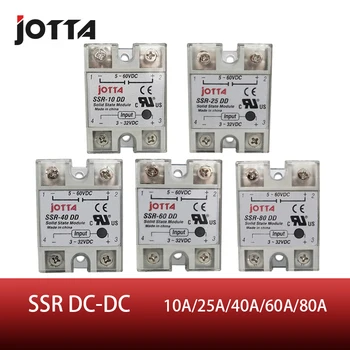 SSR -80DD DC control DC SSR white shell Single phase Solid state relay 80A input 3-32V DC output 5~60V DC
SSR -80DD DC control DC SSR white shell Single phase Solid state relay 80A input 3-32V DC output 5~60V DC