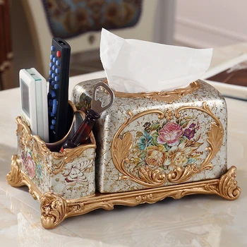 European style living room decoration box Home Furnishing luxury retro desktop resin box box
European style living room decoration box Home Furnishing luxury retro desktop resin box box