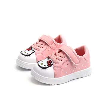 Children's shoes 2019 new soft bottom girls casual shoes boys sports shoes kitty cat children baby shoes
Children's shoes 2019 new soft bottom girls casual shoes boys sports shoes kitty cat children baby shoes