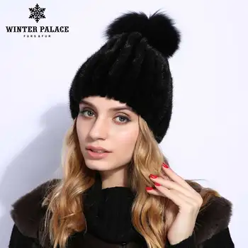 Natural Fur Pompom Winter Hats For Women Warm Slouchy Wool Beanies For Female Fashion Thick Skullies Lady Hats 2018
Natural Fur Pompom Winter Hats For Women Warm Slouchy Wool Beanies For Female Fashion Thick Skullies Lady Hats 2018