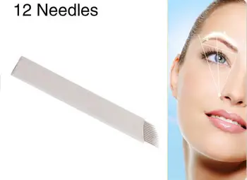 Freeshipping 50Pcs 0.25mm Size 12Pins Tattoo Microblading Needle For Permanent Makeup Manual Tattoo Pen
Freeshipping 50Pcs 0.25mm Size 12Pins Tattoo Microblading Needle For Permanent Makeup Manual Tattoo Pen
