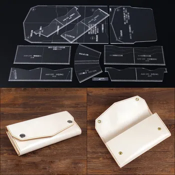 laser cut acrylic Stencil template leather craft women long wallet sewing pattern FOR handmade Leathercraft 20*9.5*2cm
laser cut acrylic Stencil template leather craft women long wallet sewing pattern FOR handmade Leathercraft 20*9.5*2cm