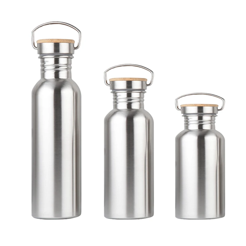 Portable Stainless Steel Water Bottle Bamboo Lid Sports Flasks Leak-proof Travel Cycling Hiking Camping Bottles BPA Free
Portable Stainless Steel Water Bottle Bamboo Lid Sports Flasks Leak-proof Travel Cycling Hiking Camping Bottles BPA Free