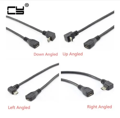 90 Degree Right & Left & Up & Down Micro USB 2.0 5Pin Male to Female to Extension connector cable Long plug Connector Angled
90 Degree Right & Left & Up & Down Micro USB 2.0 5Pin Male to Female to Extension connector cable Long plug Connector Angled
