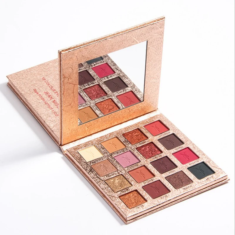 New Arrival Charming Eyeshadow 16 Color Palette Make up Palette Matte Shimmer Pigmented Eye Shadow Powder
New Arrival Charming Eyeshadow 16 Color Palette Make up Palette Matte Shimmer Pigmented Eye Shadow Powder
