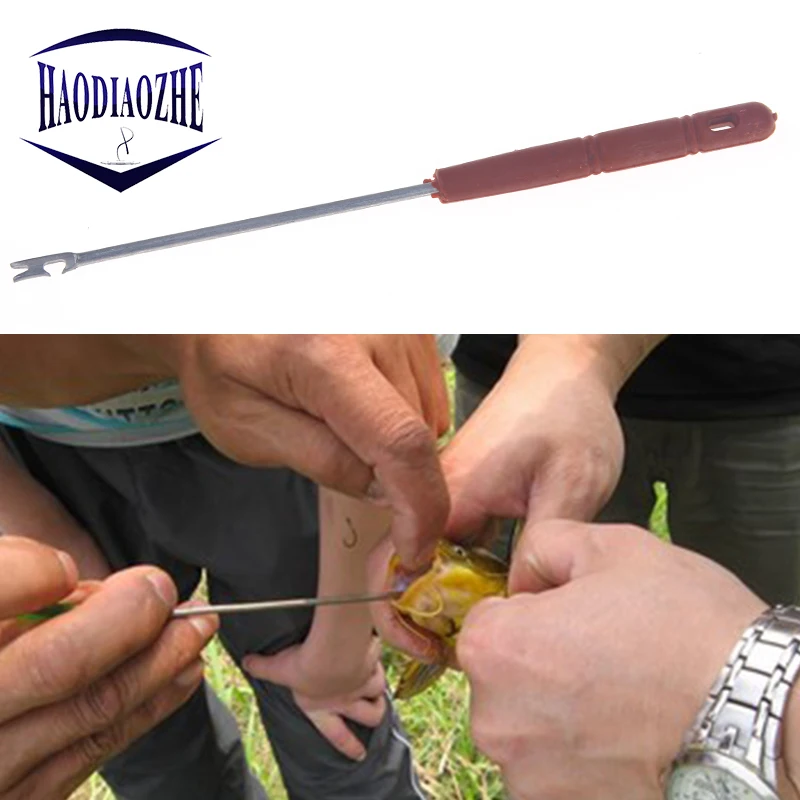 HAODIAOZHE 2Pcs Fishing Off The Hook Lure Device 15cm Metal Steel Tools Manual Abstract Fishing Accessories Tackle Red YU158
HAODIAOZHE 2Pcs Fishing Off The Hook Lure Device 15cm Metal Steel Tools Manual Abstract Fishing Accessories Tackle Red YU158