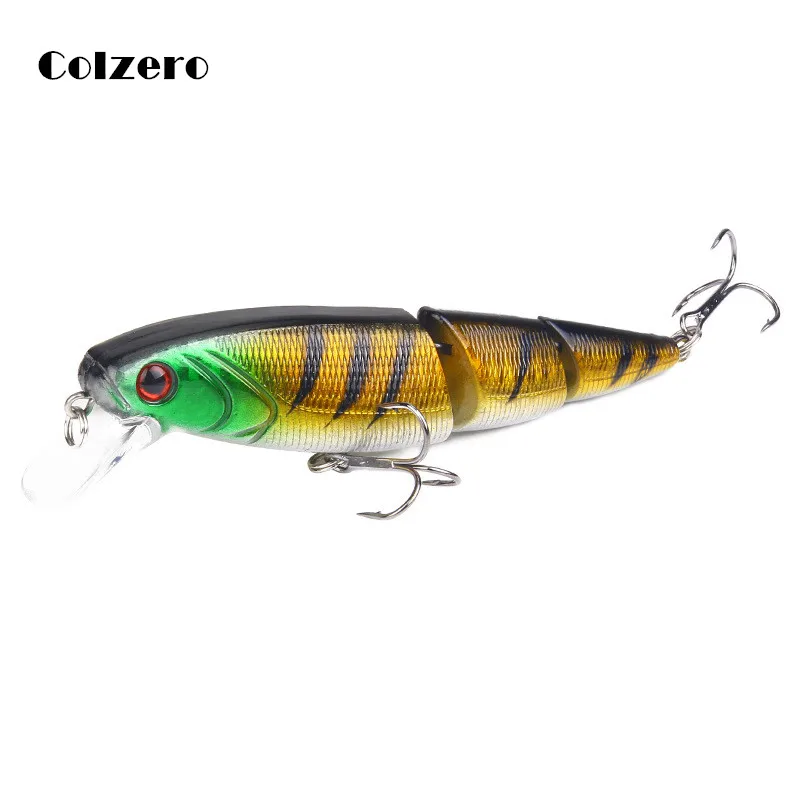 3-sections Wobbler Fishing Lures 1PCS 11.5cm 15g 3D Fish Eye Minnow Swimbait Crankbait Hard Bait Artificial Lure Fishing Tackle
3-sections Wobbler Fishing Lures 1PCS 11.5cm 15g 3D Fish Eye Minnow Swimbait Crankbait Hard Bait Artificial Lure Fishing Tackle