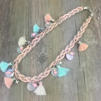 TRHRT leather boho choker necklace fashion PINK Bohemia chokers necklace for women jewelry party dropshipping
TRHRT leather boho choker necklace fashion PINK Bohemia chokers necklace for women jewelry party dropshipping