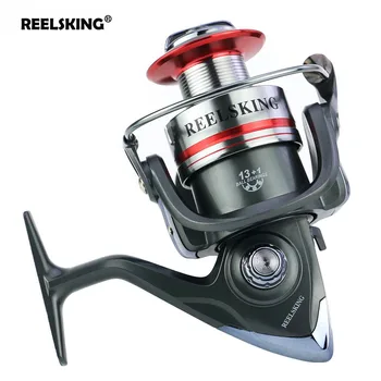 REELSKING SR Spinning Fishing Reel with Exchangeable Handle 5.2:1 Carp Bait Cast Max Drag Power Automatic Folding Casting Line
REELSKING SR Spinning Fishing Reel with Exchangeable Handle 5.2:1 Carp Bait Cast Max Drag Power Automatic Folding Casting Line