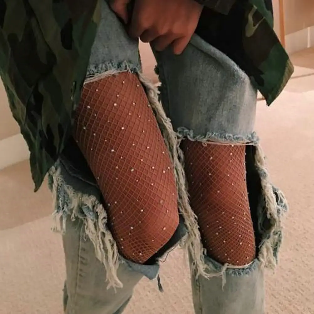 Women Fishnet Tights Stockings Fashion Sexy Women Diamond Fish Net Thigh-High Stockings Pantyhose Tights
Women Fishnet Tights Stockings Fashion Sexy Women Diamond Fish Net Thigh-High Stockings Pantyhose Tights