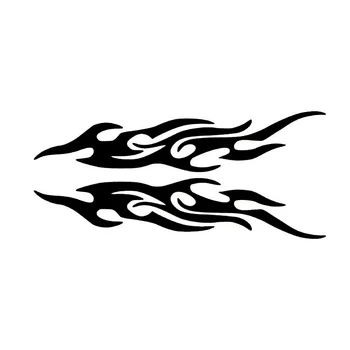 18*4CM Car Stickers Car Decoration FLAME Shielding Paint Scratches Car Stickers Decals Mirrors Black Silver CT-552
18*4CM Car Stickers Car Decoration FLAME Shielding Paint Scratches Car Stickers Decals Mirrors Black Silver CT-552