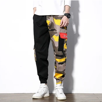Men's harajuku spliced camo cargo pants men 2019 patchwork camouflage jogger trousers new arrival streetwear male 5XL CK37
Men's harajuku spliced camo cargo pants men 2019 patchwork camouflage jogger trousers new arrival streetwear male 5XL CK37