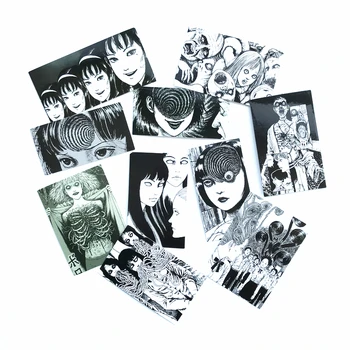 10Pcs Horror comics Stickers Japanese ITO leap second Decal For Snowboard Laptop Luggage Car Fridge Car-Styling Vinyl Home
10Pcs Horror comics Stickers Japanese ITO leap second Decal For Snowboard Laptop Luggage Car Fridge Car-Styling Vinyl Home