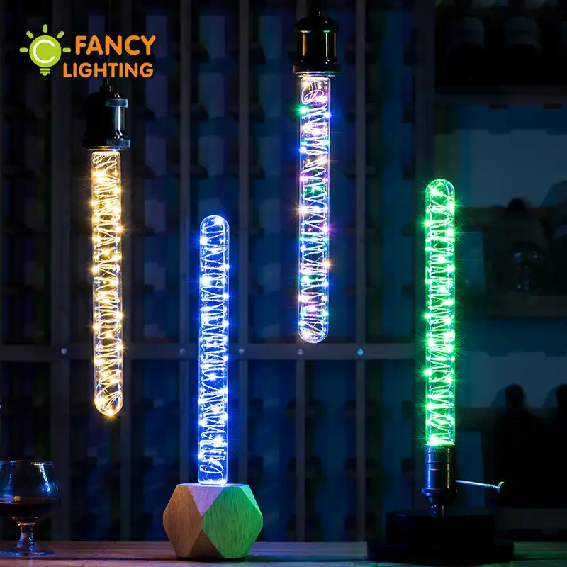 Led Tube Lamp E27 85 265v T30 String Light Bulb 3w