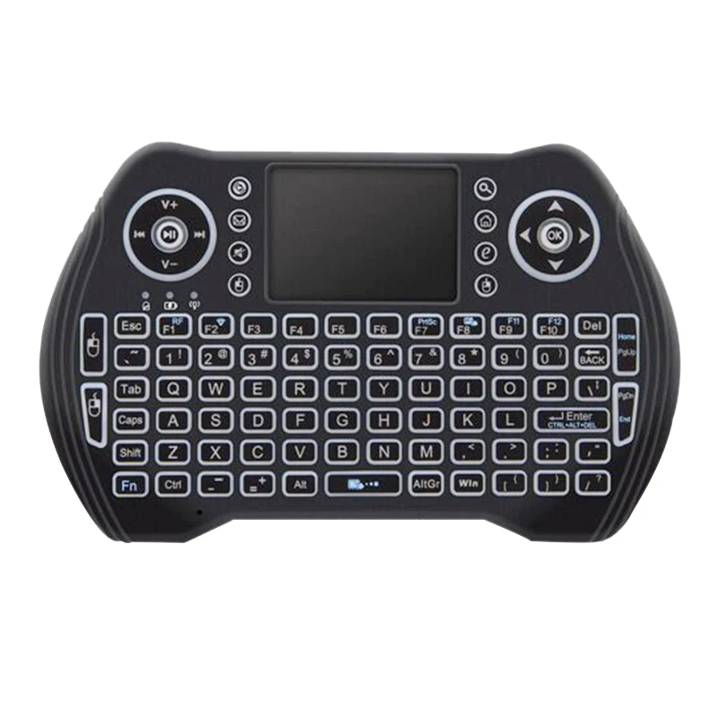 Backlit 2.4Ghz Wireless Keyboard Touchpad Mouse Handheld Remote Control 3 Colors Backlight For Android Tv Box Smart Tv Pc Note
Backlit 2.4Ghz Wireless Keyboard Touchpad Mouse Handheld Remote Control 3 Colors Backlight For Android Tv Box Smart Tv Pc Note