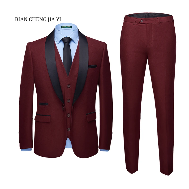 New Fashion Wine red Mens Wedding Suits Tuxedo Slim Fit Men Suits Brand Blazer Masculino Dress Suit For Men Groom Wedding dress 
New Fashion Wine red Mens Wedding Suits Tuxedo Slim Fit Men Suits Brand Blazer Masculino Dress Suit For Men Groom Wedding dress