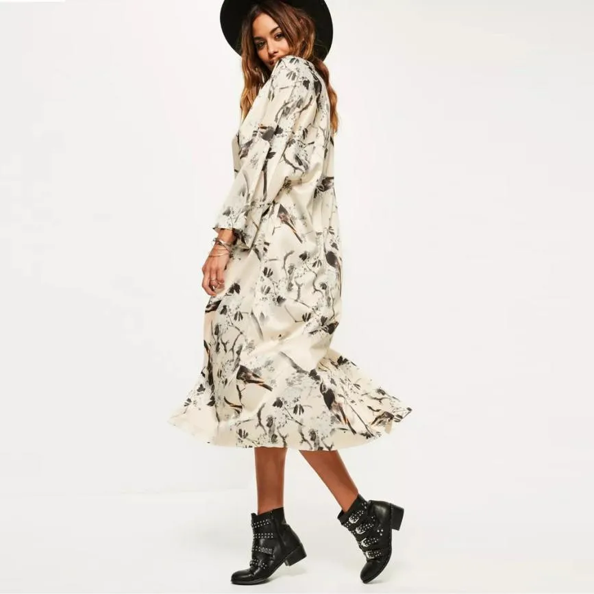 Bird Print Blouse 2019 Long Women Kimono Cardigan Sundress Long Sleeve Casual Loose Cardigan Summer Woman Blouse camisas mujer
Bird Print Blouse 2019 Long Women Kimono Cardigan Sundress Long Sleeve Casual Loose Cardigan Summer Woman Blouse camisas mujer