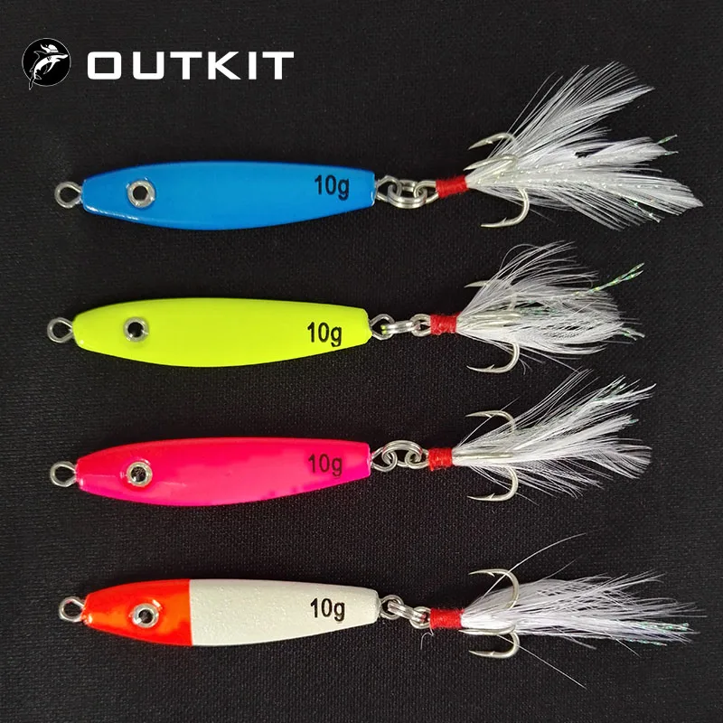 OUTKIT Long Casting Metal Lure Fishing Spoon 7.5g/10g/15g Sea Fishing Hard Lure Bait Spoon Fishing Tackle Metal Jigging Lures
OUTKIT Long Casting Metal Lure Fishing Spoon 7.5g/10g/15g Sea Fishing Hard Lure Bait Spoon Fishing Tackle Metal Jigging Lures