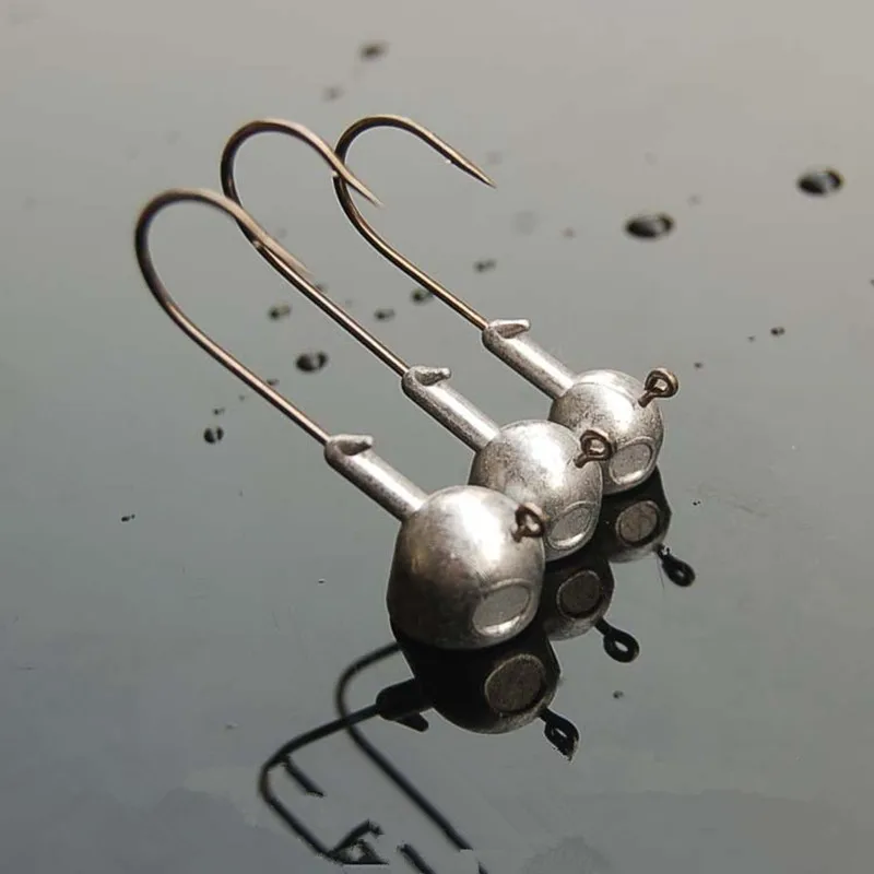 Fishing Hook Ball Stand Jig Head Soft Worm Hook 3.5g/7g/14g/18g Match Lures Bait Fishhook Catch Bass Free Hanging
Fishing Hook Ball Stand Jig Head Soft Worm Hook 3.5g/7g/14g/18g Match Lures Bait Fishhook Catch Bass Free Hanging