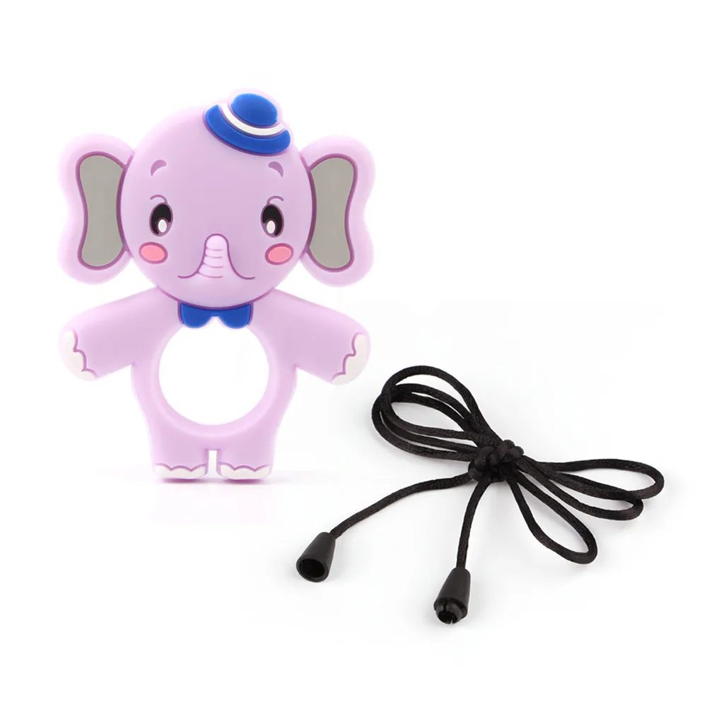 TYRY.HU 1pc Elephant Silicone Baby Teething beads Food Grade Necklace Pendant BPA Free Safety Baby Chewable Teething Toys
TYRY.HU 1pc Elephant Silicone Baby Teething beads Food Grade Necklace Pendant BPA Free Safety Baby Chewable Teething Toys