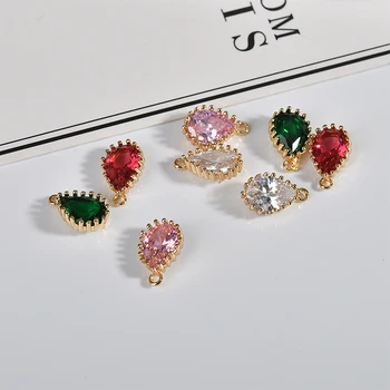 New 20pcs 11*17MM Gold Tone Plated Alloy Crystal Rhinestone Waterdrop DIY Jewelry Findings Ornament Accessories Charms Pendants
New 20pcs 11*17MM Gold Tone Plated Alloy Crystal Rhinestone Waterdrop DIY Jewelry Findings Ornament Accessories Charms Pendants