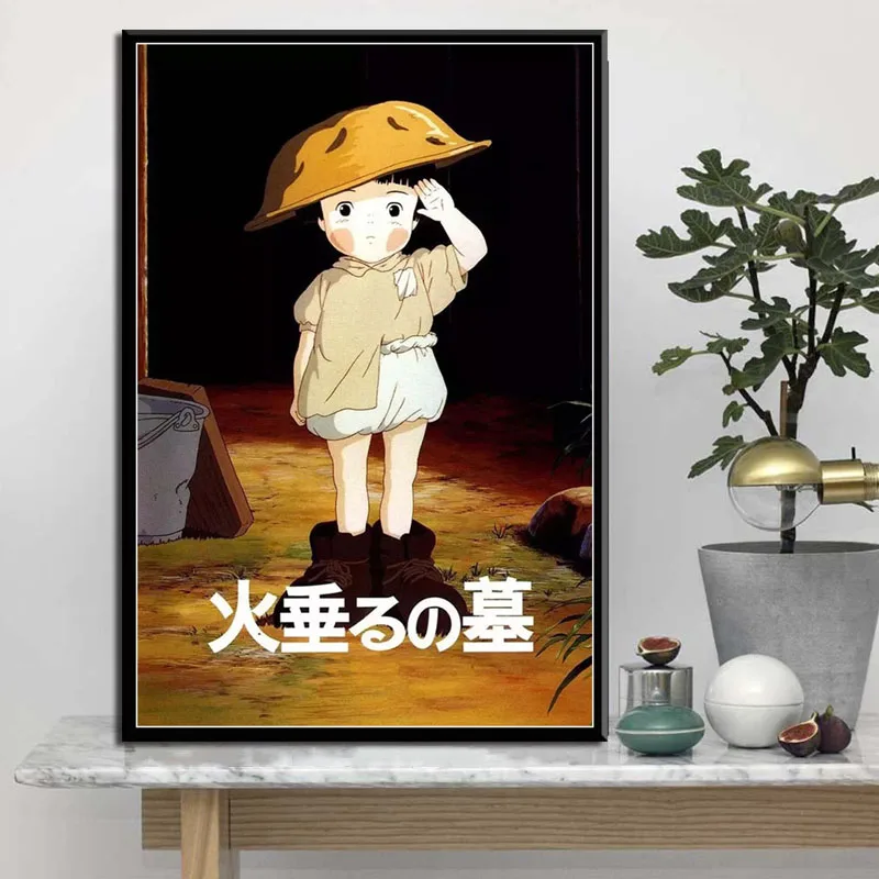 P417 Grave of the Fireflies Miyazaki Hayao Classic Cartoon Movie Hot Japan Anime Art Painting Silk Canvas Poster Wall Home Decor
P417 Grave of the Fireflies Miyazaki Hayao Classic Cartoon Movie Hot Japan Anime Art Painting Silk Canvas Poster Wall Home Decor