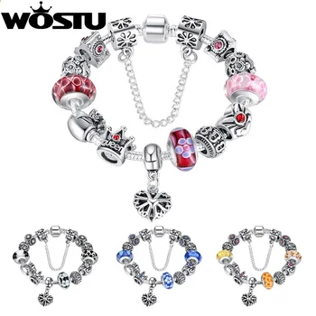 2020 New European Beads Silver color Bracelet for Female Fashion Queen Bracelet With DIY Beads Promotion
2020 New European Beads Silver color Bracelet for Female Fashion Queen Bracelet With DIY Beads Promotion