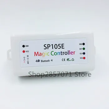 SP105E Magic Controller Bluetooth 4.0 DC5-24V 2048 Pixels for WS2811 2812 2801 6803 IC LED Strip Support IOS / Android APP
SP105E Magic Controller Bluetooth 4.0 DC5-24V 2048 Pixels for WS2811 2812 2801 6803 IC LED Strip Support IOS / Android APP