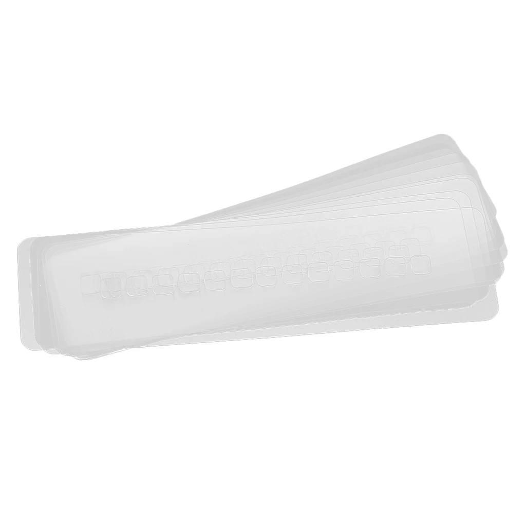 10Pcs Heat Protector Shields Guards For Scalp Hair Extension Processing Tool
