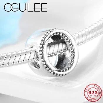 Fit Original Pandora Charms Bracelet Bangles DIY Lukcy Alphabet Q Letter Beads Real 925 Sterling Silver Bead for Jewelry Making
Fit Original Pandora Charms Bracelet Bangles DIY Lukcy Alphabet Q Letter Beads Real 925 Sterling Silver Bead for Jewelry Making
