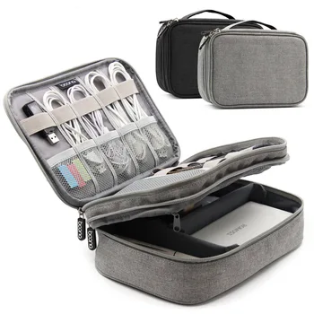 Travel Universal Electronic Organizer Case Digital Storage Bag for Various USB Cables, Charger, Cables,Power Bank,SD Card
Travel Universal Electronic Organizer Case Digital Storage Bag for Various USB Cables, Charger, Cables,Power Bank,SD Card
