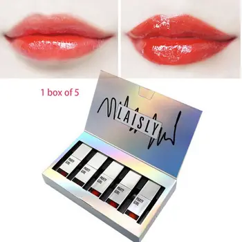 5Pcs/Set Mirror Liquid Lipstick Makeup Moisturizer Women Sexy Glass Water Lip Glaze Gloss Long Lasting Ladies Gift With Box
5Pcs/Set Mirror Liquid Lipstick Makeup Moisturizer Women Sexy Glass Water Lip Glaze Gloss Long Lasting Ladies Gift With Box