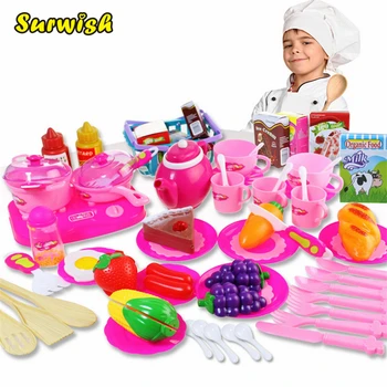 54Pcs Plastic Fruit Vegetable Kitchen Cutting Cooking Toy Early Development and Education Toy for Children As Xmas Gift
54Pcs Plastic Fruit Vegetable Kitchen Cutting Cooking Toy Early Development and Education Toy for Children As Xmas Gift