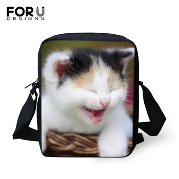 FORUDESIGNS Women Messenger Bag Cute Cat Print Crossbody Bag for Women Kawaii Animal Pattern Purse Small Phone Coin Bags Handbag 
FORUDESIGNS Women Messenger Bag Cute Cat Print Crossbody Bag for Women Kawaii Animal Pattern Purse Small Phone Coin Bags Handbag