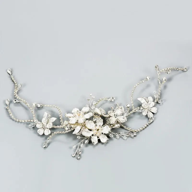 Dower me 2018 Silver Rhinestone Wedding Headband Tiara Bridal Hair Accessories Handmade Women Hair Piece
Dower me 2018 Silver Rhinestone Wedding Headband Tiara Bridal Hair Accessories Handmade Women Hair Piece