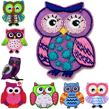 JOD 8pcs/lot Set Embroidered Owl Patch Bird Badge Iron on Patches for Clothing DIY Decorative Jeans Stickers Applique for Jacket
JOD 8pcs/lot Set Embroidered Owl Patch Bird Badge Iron on Patches for Clothing DIY Decorative Jeans Stickers Applique for Jacket