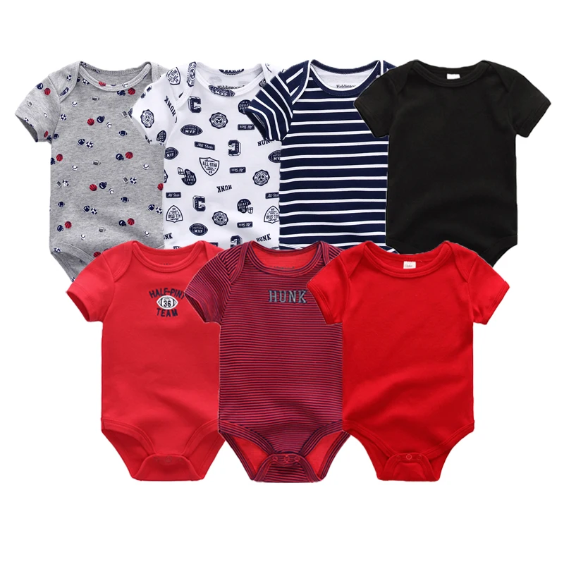 2018 7Pcs/Lot Uniesx Baby Girls Clothes Baby Rompers Boys Cotton O-Neck 0-12M Newborn clothing Sets Short Sleeve Roupa de bebe
2018 7Pcs/Lot Uniesx Baby Girls Clothes Baby Rompers Boys Cotton O-Neck 0-12M Newborn clothing Sets Short Sleeve Roupa de bebe